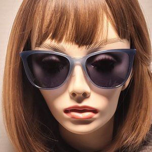 NWT Nine West Sunglasses Rx-Able Optical Quality Blue Frame/Blue Tinted Lens
